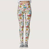 Beach Vacation leggings (Voorkant)