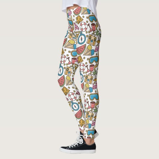 Beach Vacation leggings (Links)