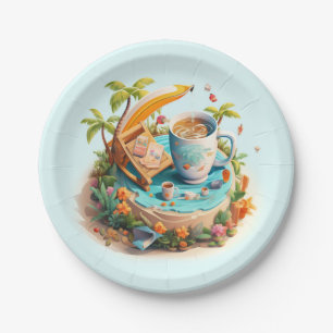 Beach Vacation Papieren Bordje