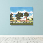  Beach van Venice Florida Canvas Afdruk (Insitu (Houten vloer))