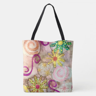 “Beach Vibes” All-Over Pint Tasje Draagtas
