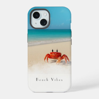 Beach Vibes – iPhone 15 Hoesje 1 Krab