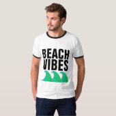 BEACH VIBES T-Shirts (Voorkant volledig)