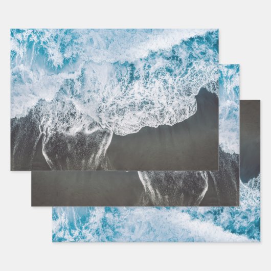 Beach Vibes Wrapping Paper Sheets (Set)