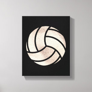 Beach Volley Ball Canvas Afdruk
