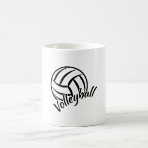 Beach Volleyball Player Volleyball Girl Team Gift Koffiemok
