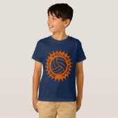 Beach Volleyball T-shirt (Voorkant volledig)
