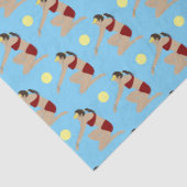 Beach Volleyball Tissuepapier (Detail)