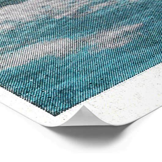 Beach voor het Bath House, Long Beach Poster (Hoek)