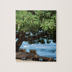 Beach voorzitter 2 legpuzzel
