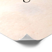 beach vow renouvellement party affiche d'accueil (Coin)