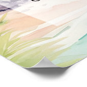 beach vow renouvellement party affiche d'accueil (Coin)