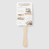 Beach Vrijgezellenfeest Weekend Routebeschrijving  Handwaaier (Voorkant)