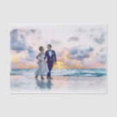 Beach Walk Decoupage Tissuepapier (Voorkant)
