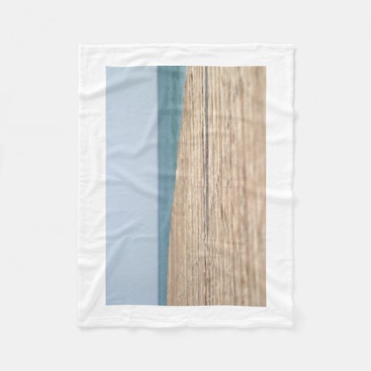 Beach Walk Fleece Deken (Voorkant)