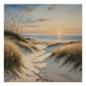 beach wall art poster (Devant)