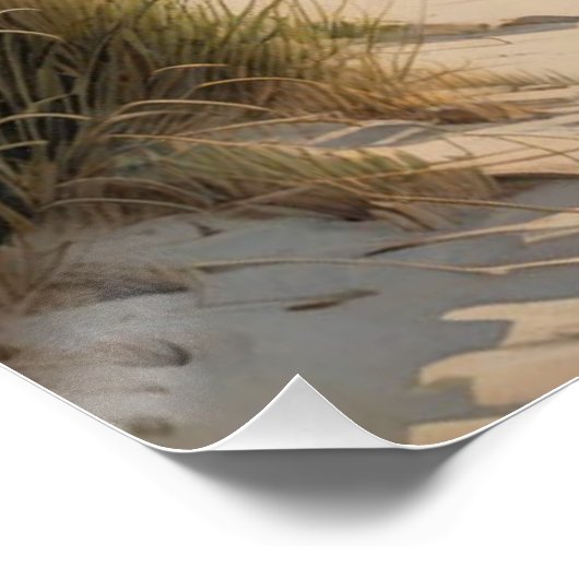 beach wall art poster (Coin)