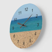 Beach Wall Clock Grote Klok (Hoek)