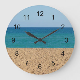 Beach Wall Clock Grote Klok