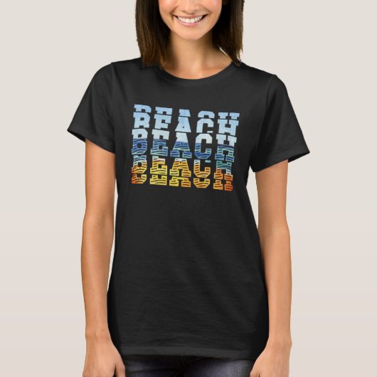 Beach Water Tops Cute Summer Sayings Ocean Vacay C (Voorkant)