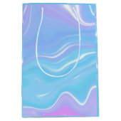 Beach Wave Girly Abstracte Liquid Art Medium Cadeauzakje (Voorkant)