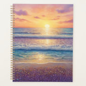 Beach Waves and Shore Art Planner (Voorkant)