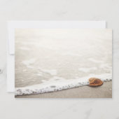 Beach Waves Bruiloft Bruidsmeisje Kaart (Achterkant)