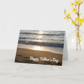 Beach Waves Happy Vaderdag Card Kaart (Gele Bloem)