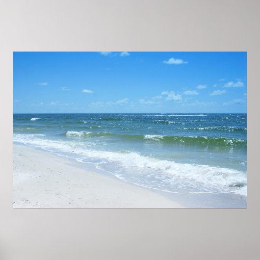 Beach Waves III Poster (Voorkant)