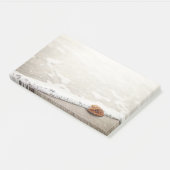 Beach Waves Seashell Post-it® Notes (Schuin)