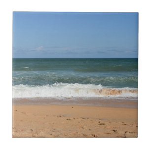 Beach Waves Seashore Seascape Tegeltje