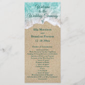 Beach Waves Trouwprogramma Programma (Voorkant)