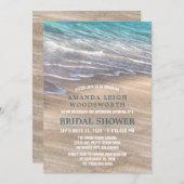  Beach Waves Zand Bruidsdouche Uitnodigingen (Voorkant / Achterkant)