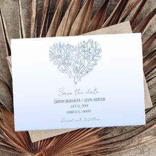 Beach Weddenschap foto Save the Date