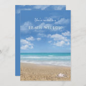 Beach Weddenschap Kaart (Voorkant / Achterkant)
