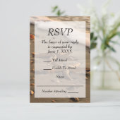 Beach Weddenschap of event RSVP (Staand voorkant)