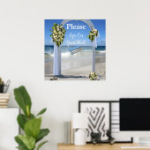 Beach Weddenschap Poster (Thuiskantoor)