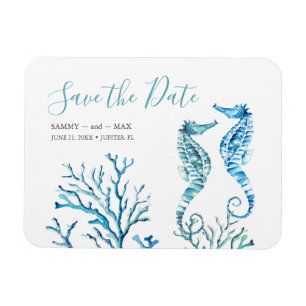 Beach Weddenschap Save the Date Magnets Magneet