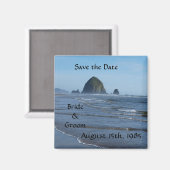 Beach Weddenschap Save the Date Magnets Magneet (Voorkant / Achterkant)