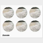 Beach Weddenschap setting Ronde Sticker (Vel)