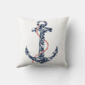 Beach Weddenschap tussen de marine en Coral Kussen (Achterkant)