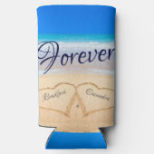 Beach Weddenschappen Harten in Zand Guest Keepomwi (Achterkant)