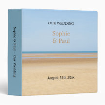 Beach Weddenschappen Planning Personalized 3 Ring