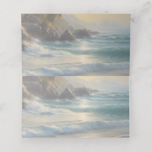 Beach Wedding (Binnenkant ongevouwen)