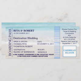 Beach Wedding | Aanboeking pas-bestemming Kaart