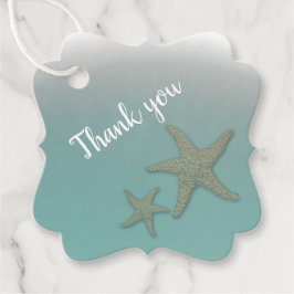 Beach Wedding Bedankjes Labels