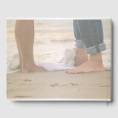Beach Wedding Foots Gastenboek (Achterkant)