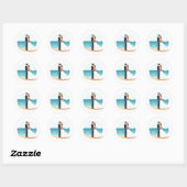 Beach Wedding Love Sticker (Vel)