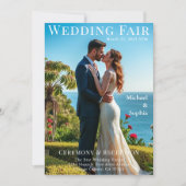 Beach Wedding Magazine Hoesje Kaart (Voorkant)