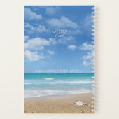 Beach Wedding Planner Notitieboek met jouw naam (Achterkant)